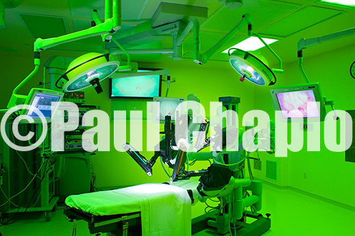 Medical Interior Architectural Photography O.R. Operating Room Robot Photographer Architectural Chapo Dallas Texas TX Digital