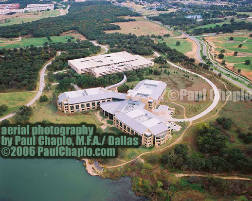 HELICOPTER AERIAL PHOTOGRAPHY: Dramatic Corporate Headquarter Aerial Photography by Paul Chaplo